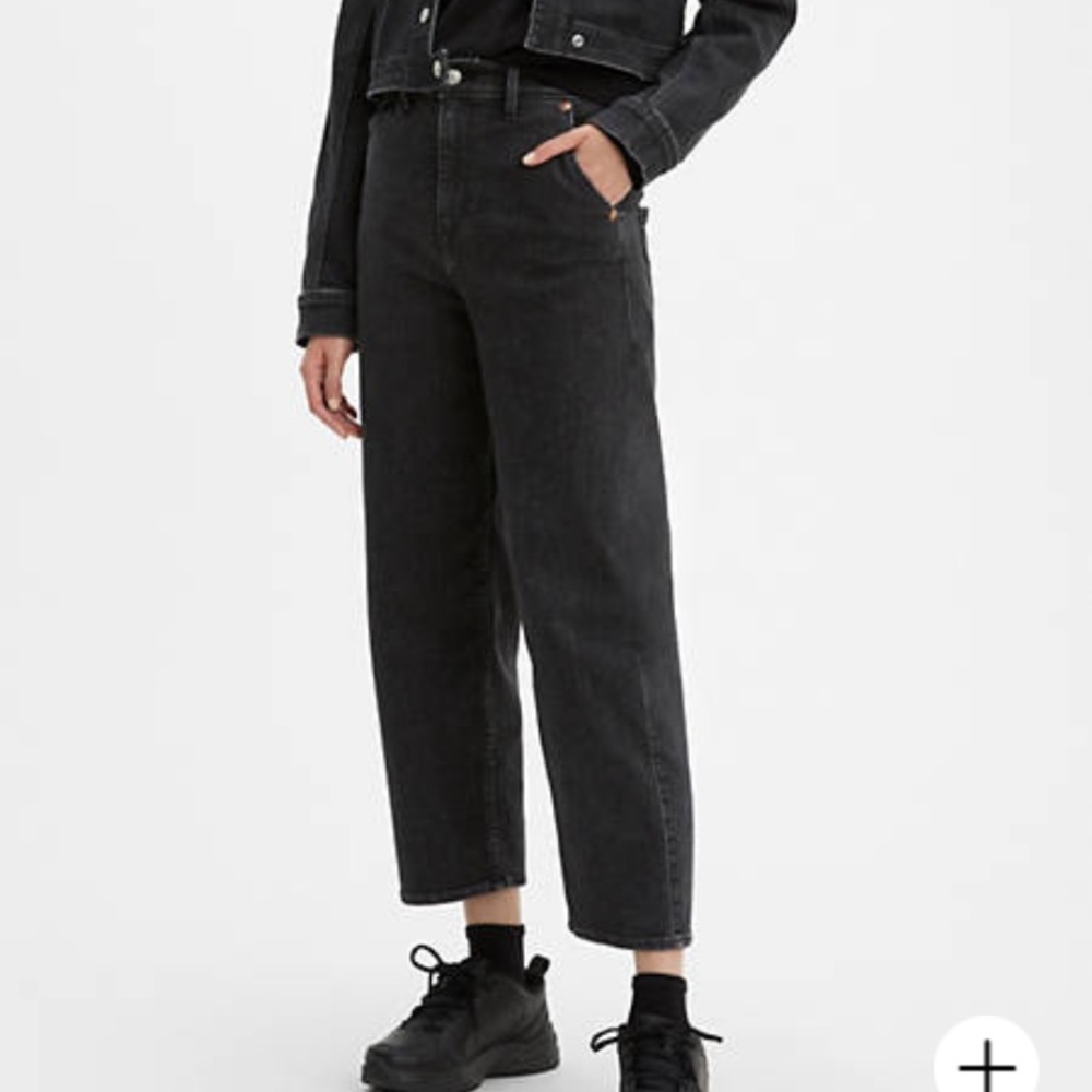 Levi’s Balloon Leg Levi’s Jeans in Worn Once Black